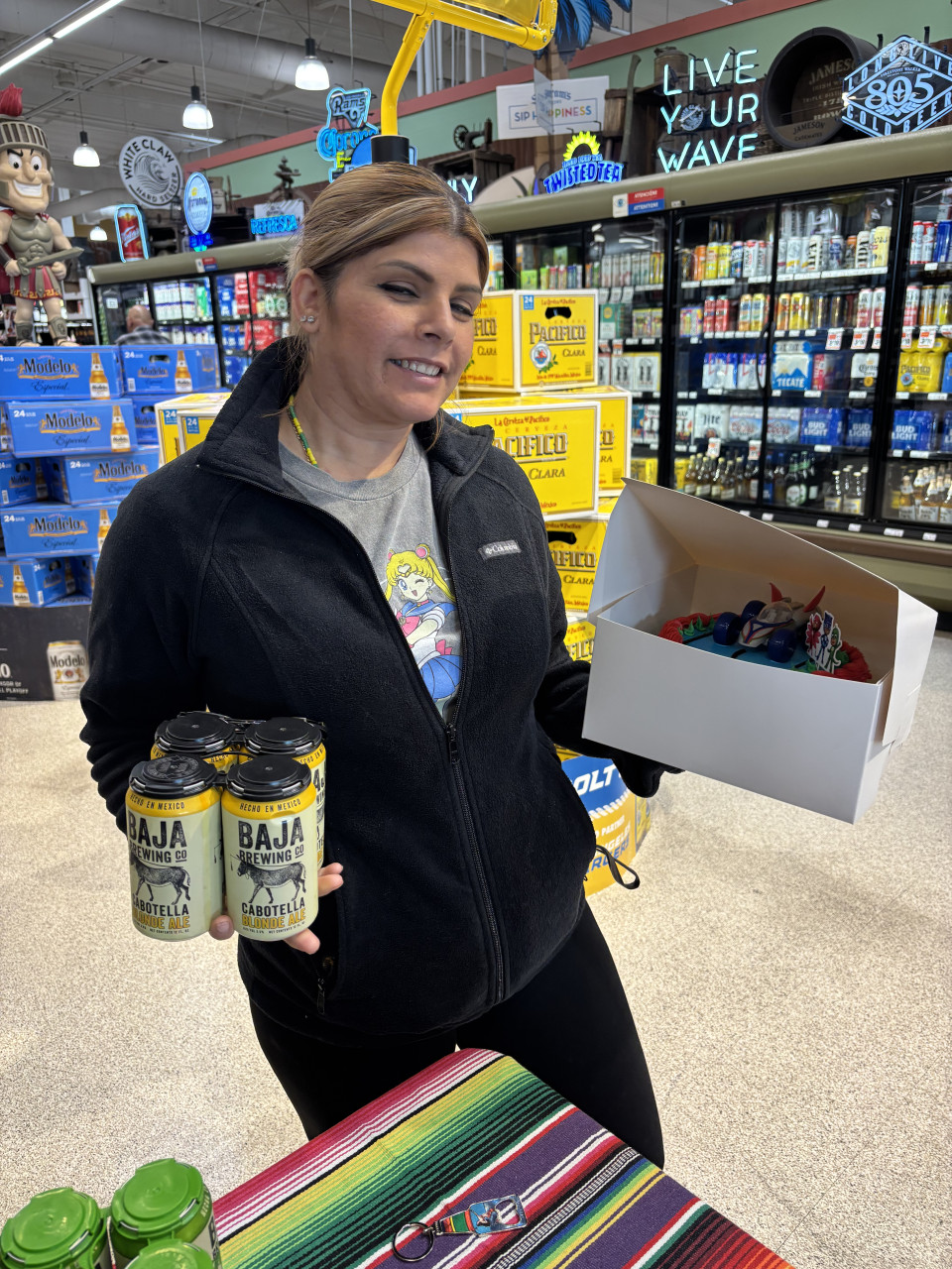 Baja Brewing - Beer Sampling street team activation, photo 1 of 10