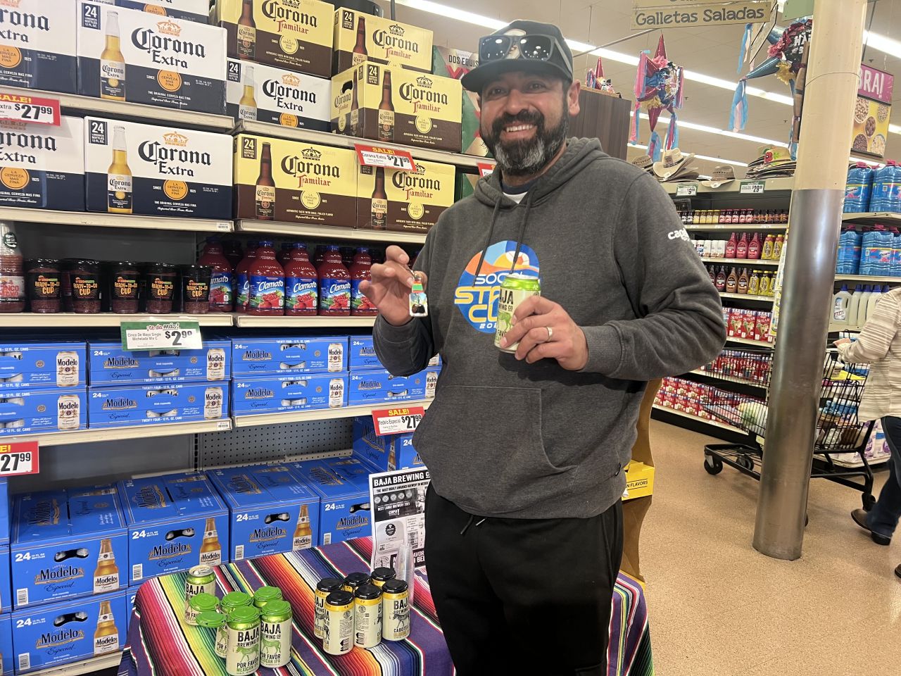 Baja Brewing - Beer Sampling street team activation, photo 2 of 10