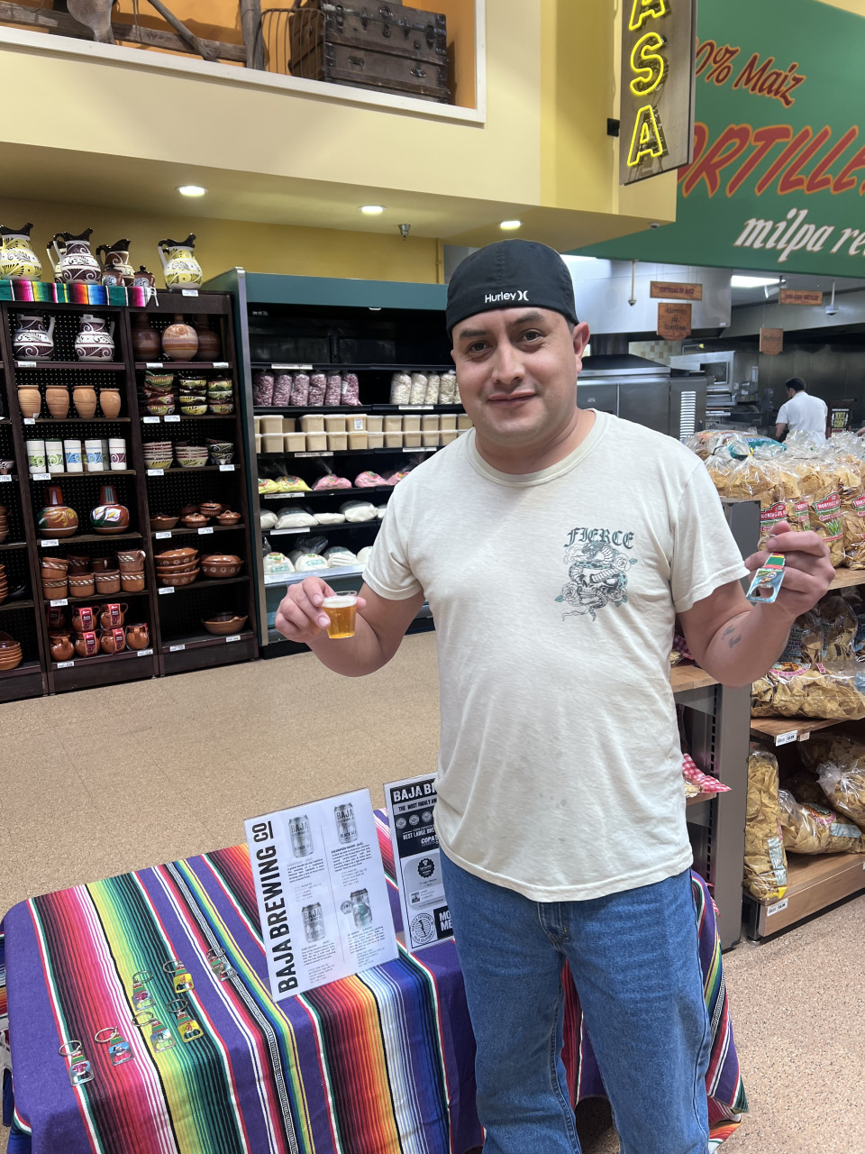 Baja Brewing - Beer Sampling street team activation, photo 3 of 10