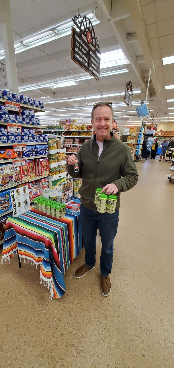 Baja Brewing - Beer Sampling street team activation, photo 5 of 10