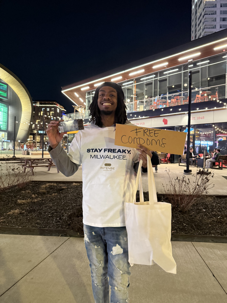 Durex Milwaukee Street Team Activation street team activation, photo 5 of 5